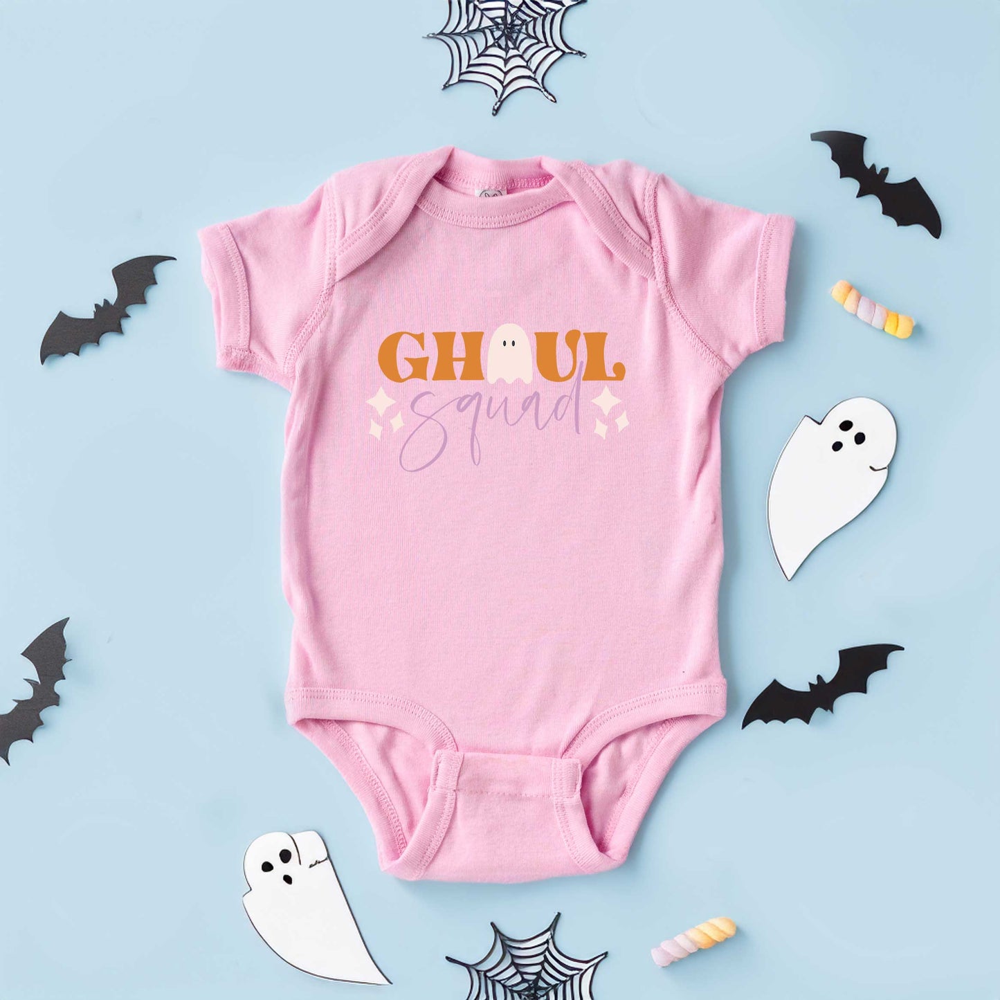 Ghoul Squad | Baby Graphic Short Sleeve Onesie