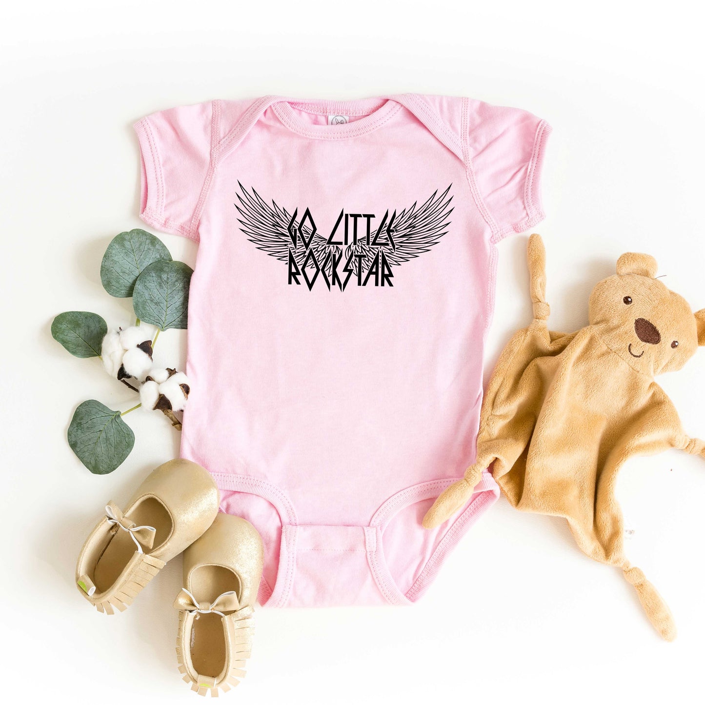 Go Little Rockstar | Baby Graphic Short Sleeve Onesie