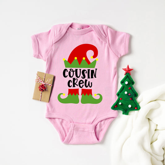 Cousin Crew Elf | Baby Graphic Short Sleeve Onesie