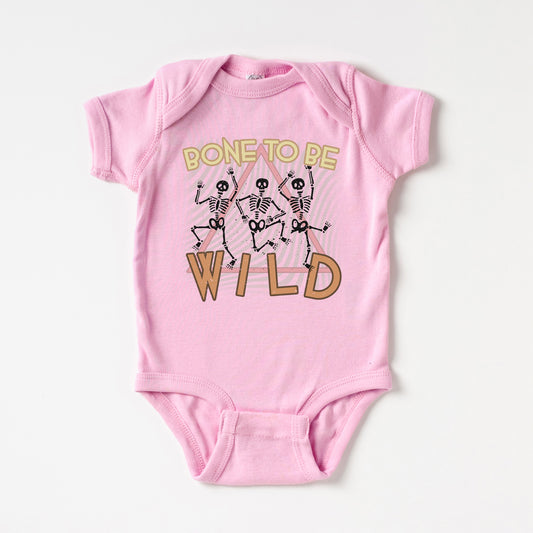 Bone To Be Wild | Baby Graphic Short Sleeve Onesie