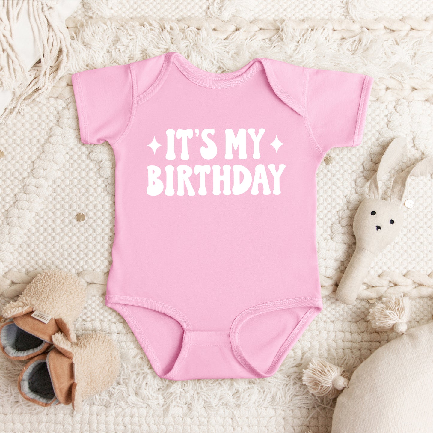 It's My Birthday | Baby Graphic Short Sleeve Onesie