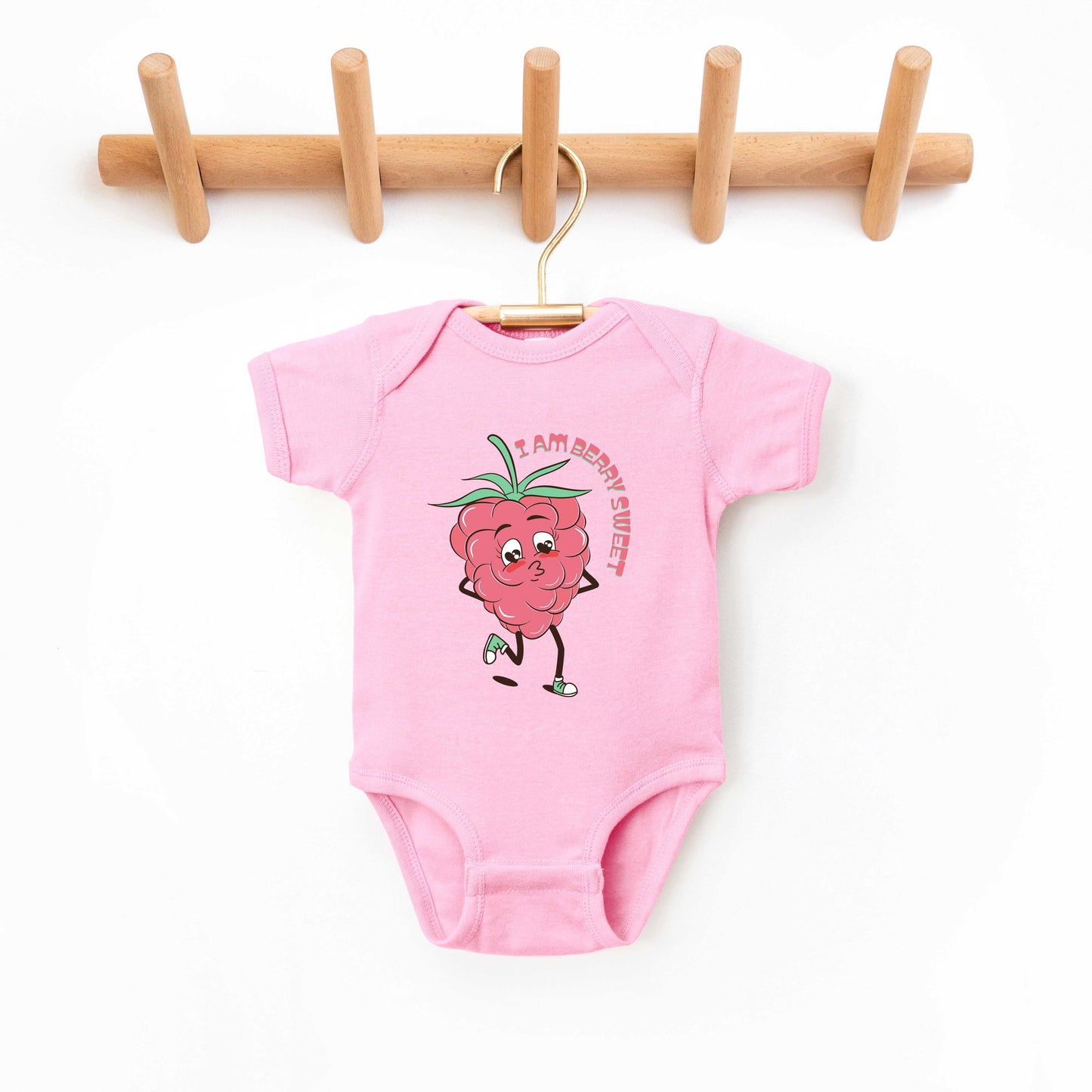 I Am Berry Sweet | Baby Graphic Short Sleeve Onesie