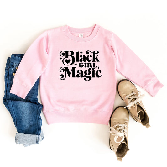 Black Girl Magic | Toddler Graphic Sweatshirt