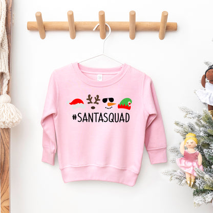 Santa Squad | Toddler Graphic Sweatshirt
