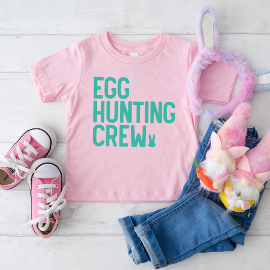 Egg Hunting Crew Bunny | Youth Graphic Short Sleeve Tee