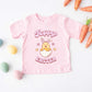 Hoppy Easter Chick Colorful | Toddler Graphic Short Sleeve Tee