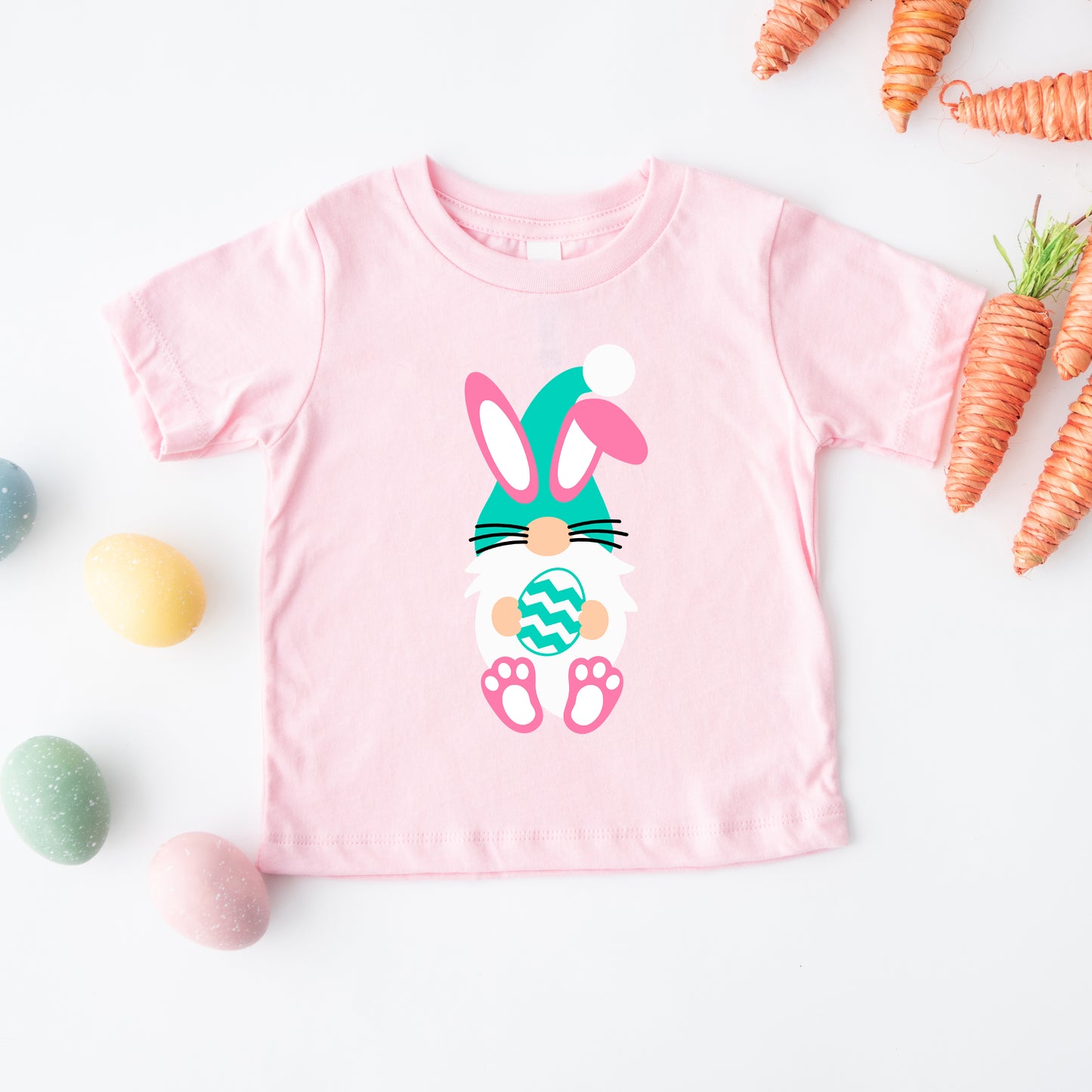 Gnome Bunny | Toddler Graphic Short Sleeve Tee