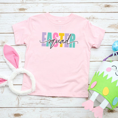 Easter Squad Colorful | Toddler Graphic Short Sleeve Tee