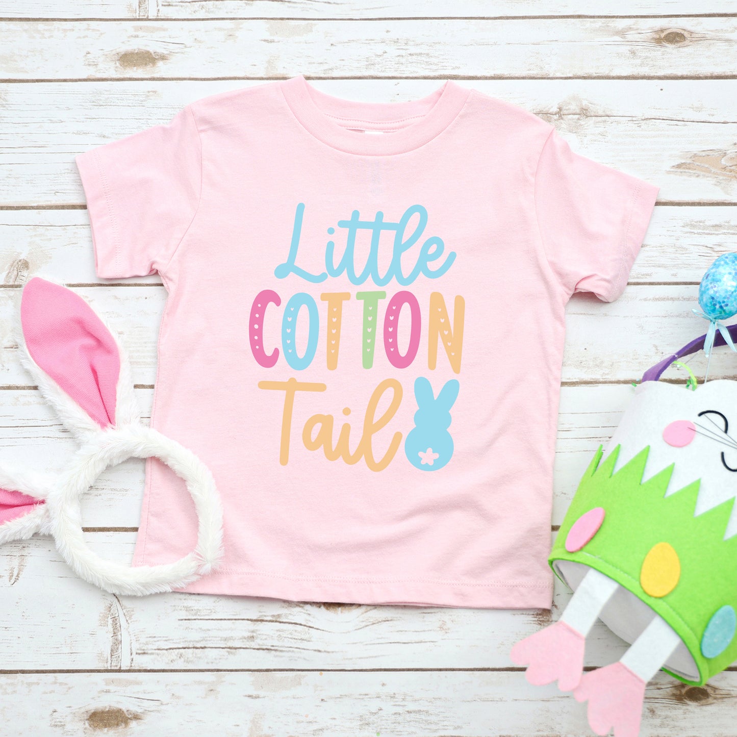 Little Cotton Tail | Toddler Graphic Short Sleeve Tee