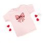 Coquette Hearts | Youth Graphic Short Sleeve Tee