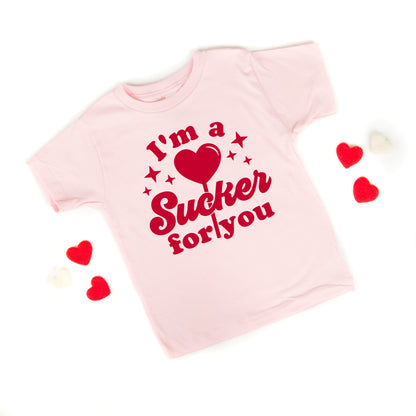 Sucker For You | Toddler Graphic Short Sleeve Tee