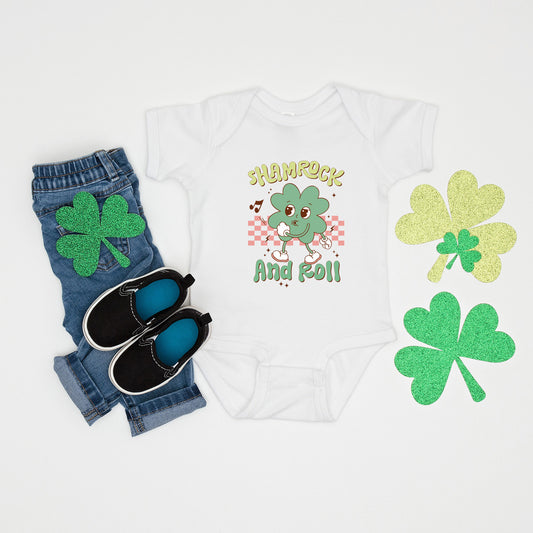 Shamrock and Roll | Baby Graphic Short Sleeve Onesie