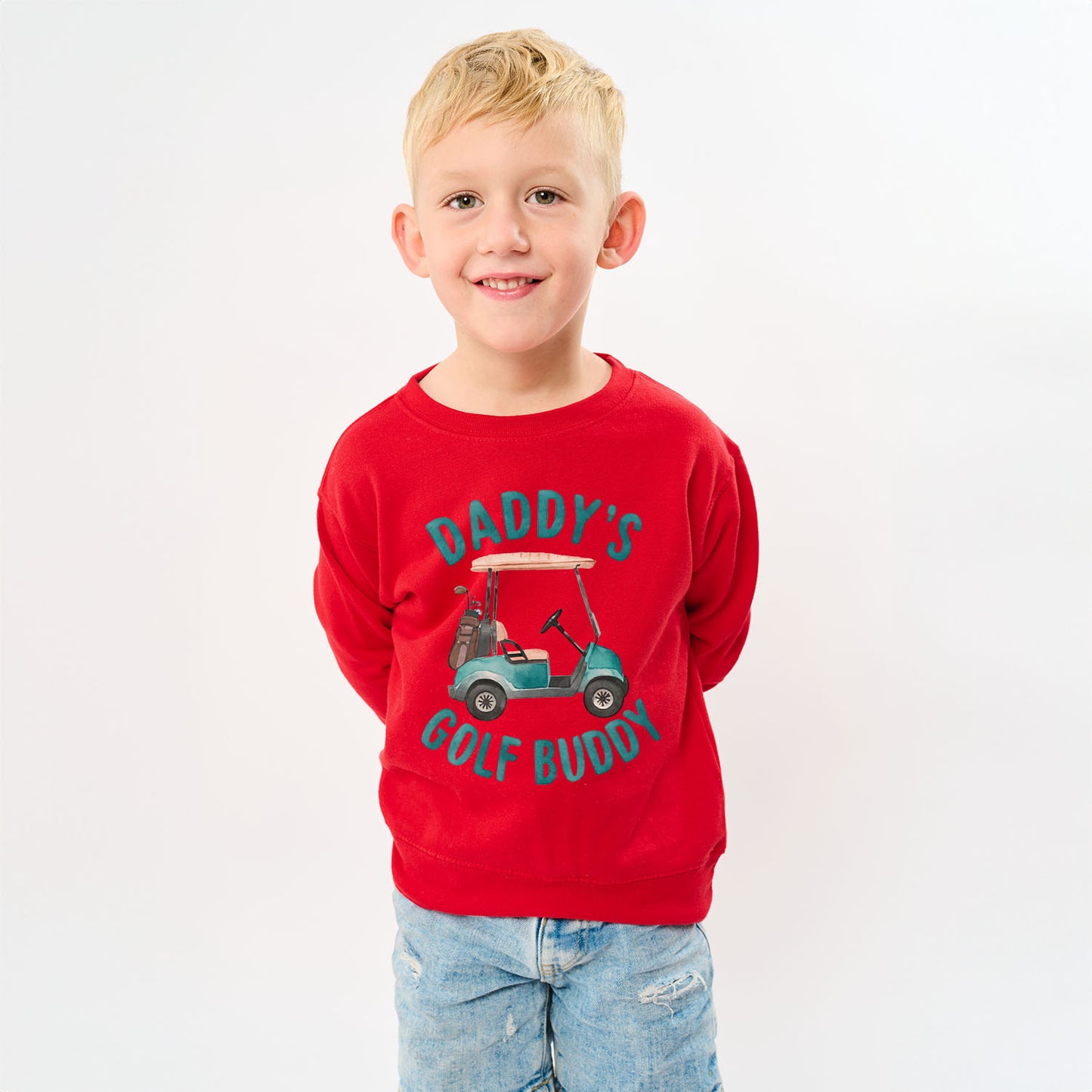 Daddy's Golf Buddy | Toddler Graphic Sweatshirt