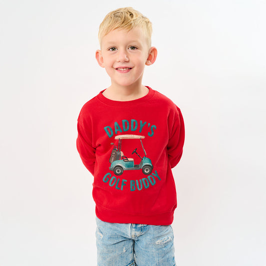 Daddy's Golf Buddy | Toddler Graphic Sweatshirt