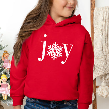 Joy Snowflake | Toddler Graphic Hoodie