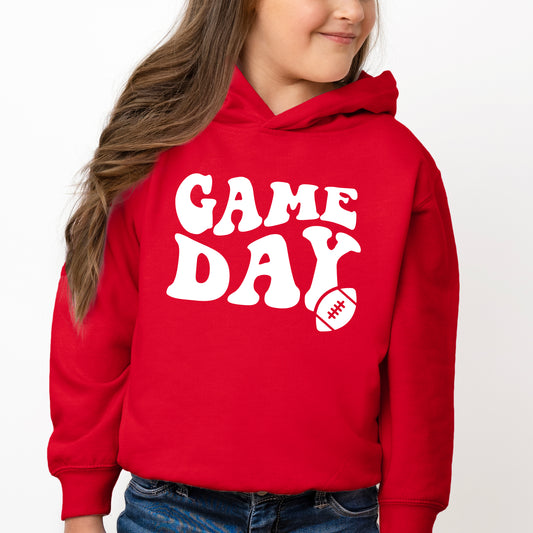 Game Day Football | Toddler Graphic Hoodie