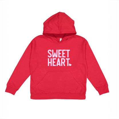 Sweetheart Puff Print | Youth Graphic Hoodie