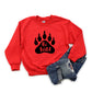 Be Wild Bear Paw | Youth Graphic Sweatshirt