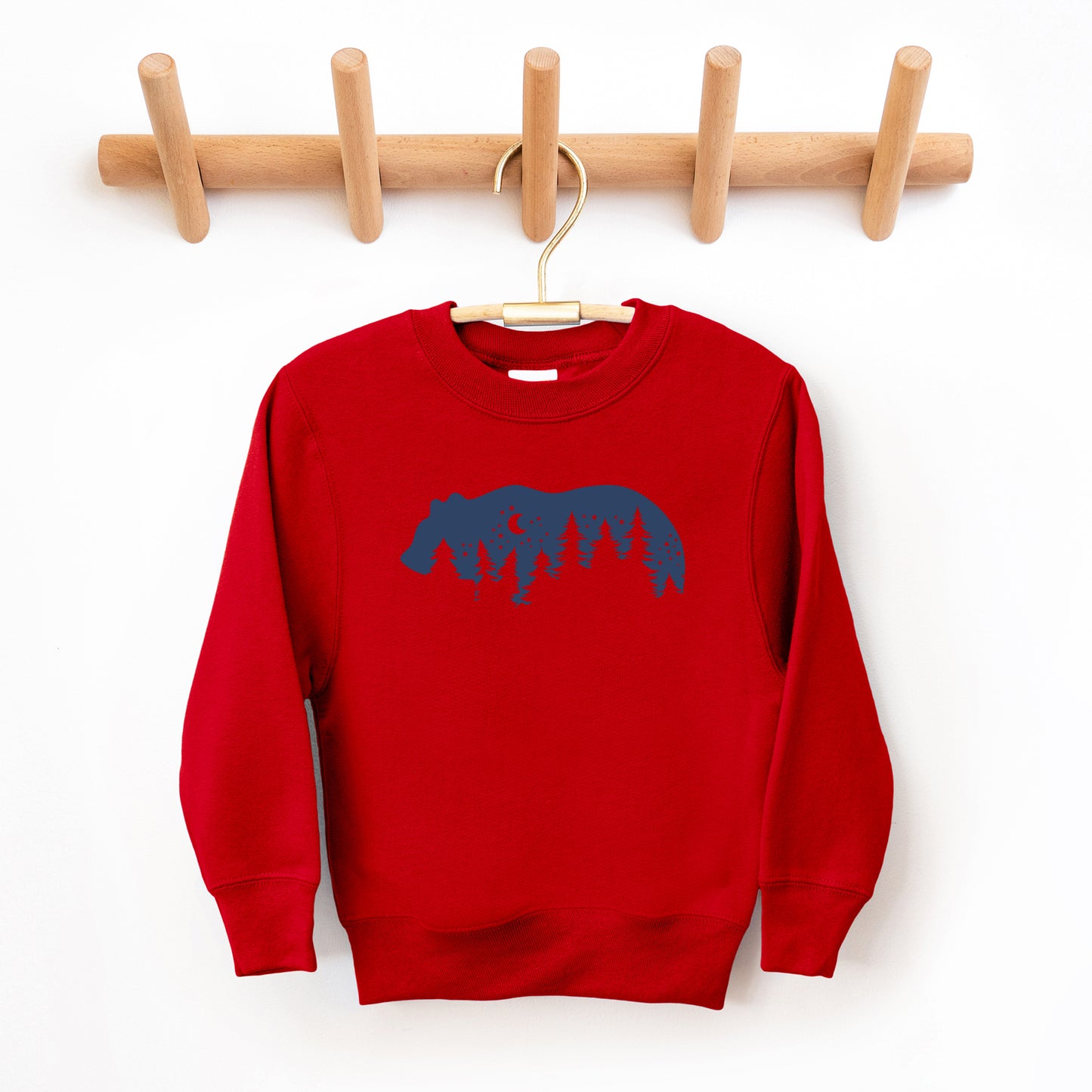 Bear Trees | Youth Graphic Sweatshirt