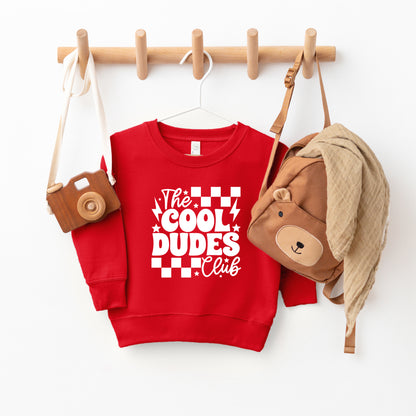 Cool Dudes Club | Toddler Graphic Sweatshirt