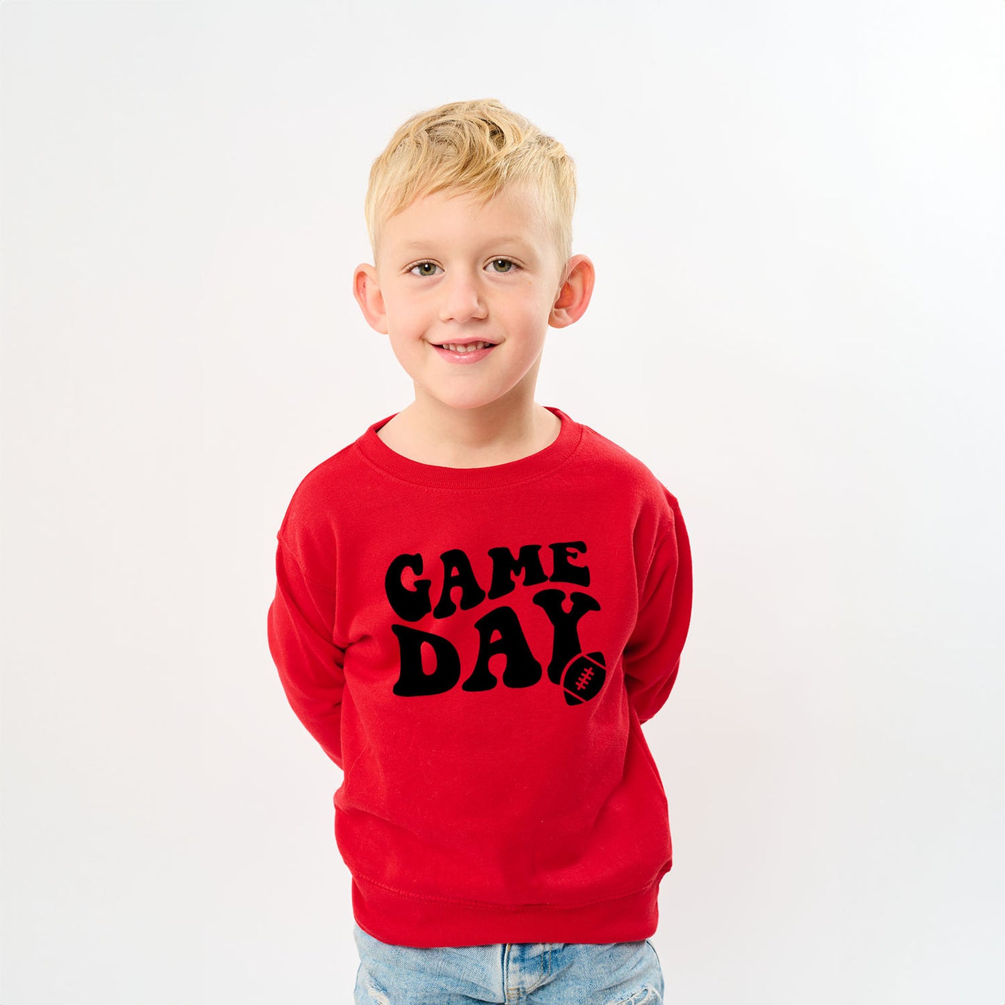 Game Day Football | Toddler Graphic Sweatshirt