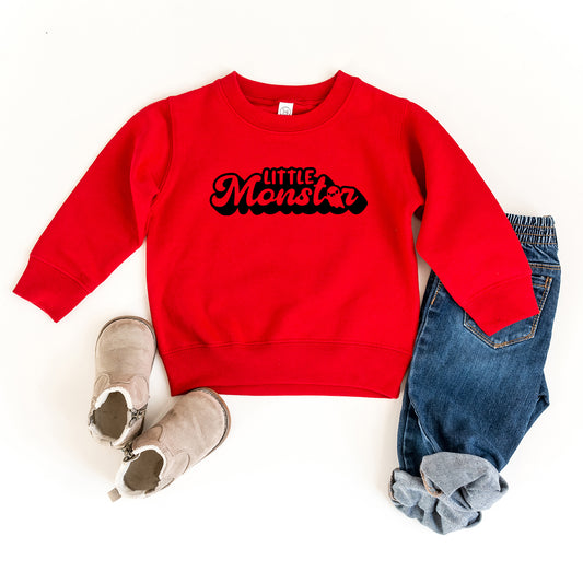 Little Monster | Toddler Graphic Sweatshirt