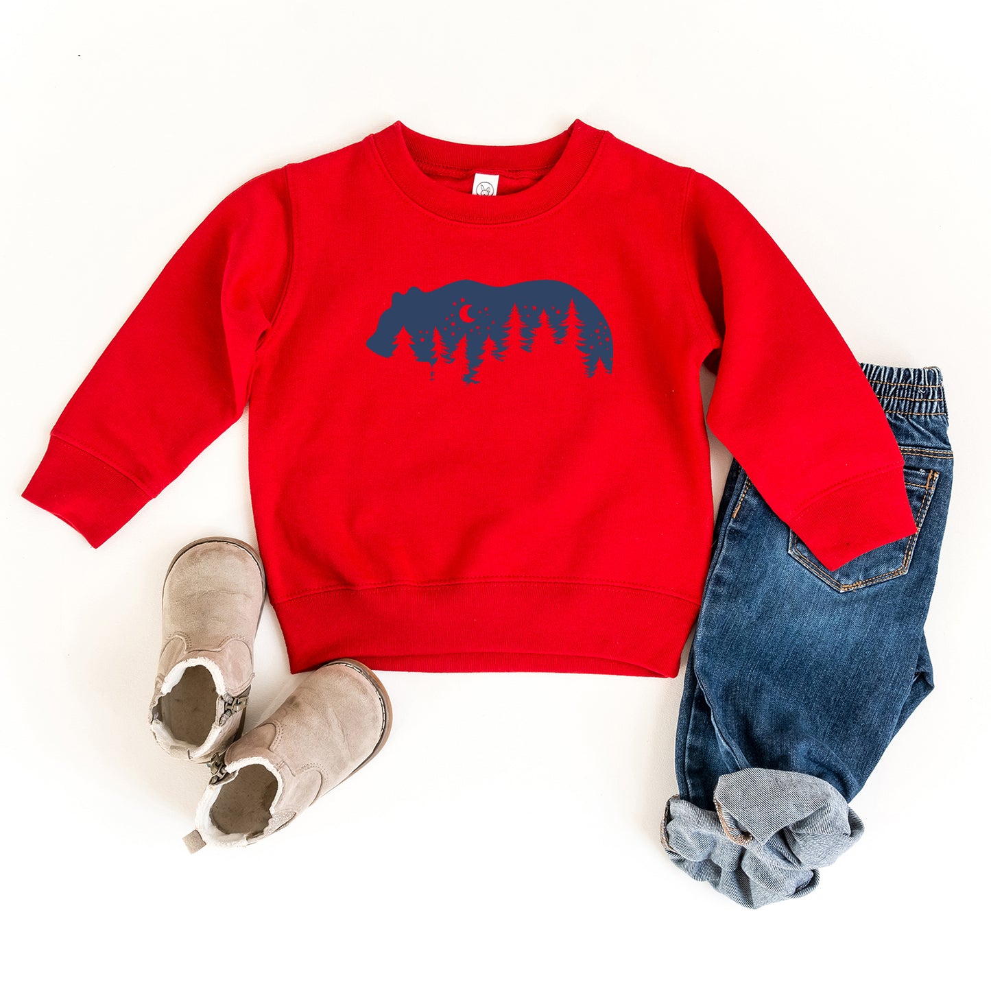 Bear Trees | Toddler Graphic Sweatshirt