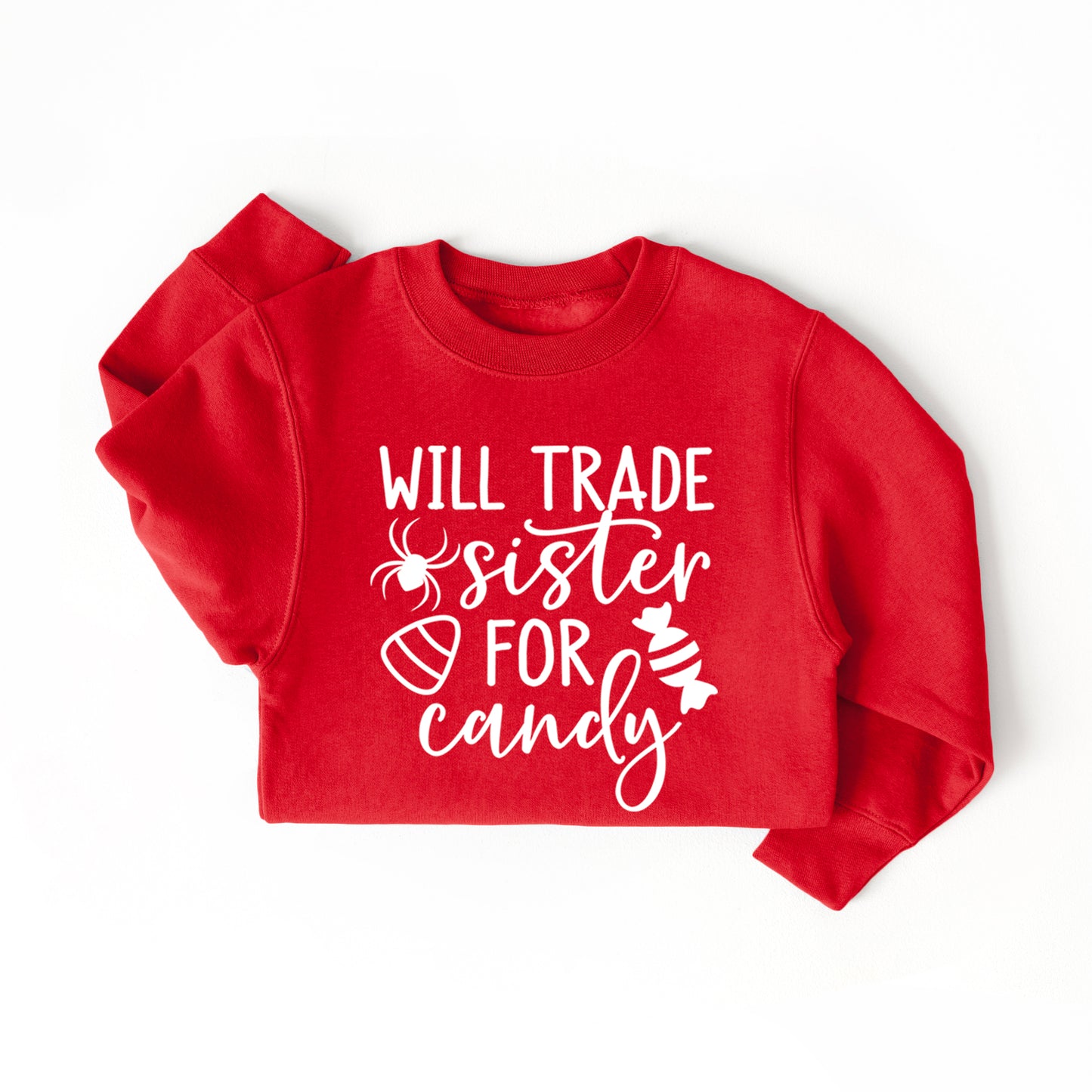 Will Trade Sister For Candy | Youth Graphic Sweatshirt