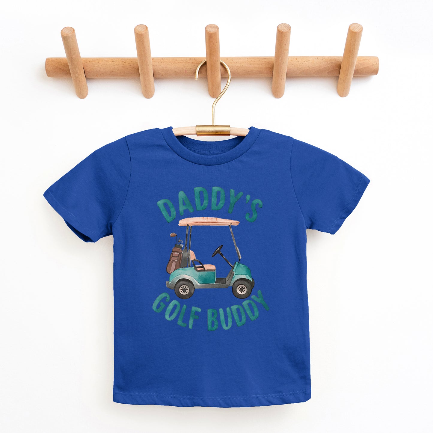 Daddy's Golf Buddy | Toddler Graphic Short Sleeve Tee