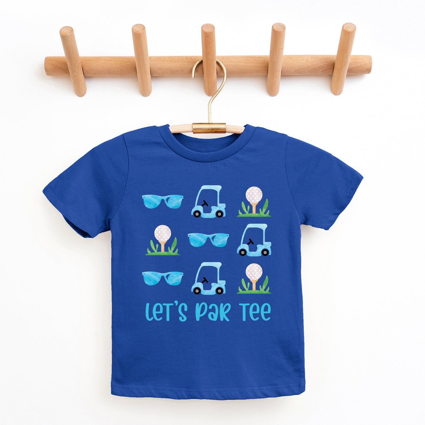 Let's Par Tee Sunglasses | Toddler Graphic Short Sleeve Tee