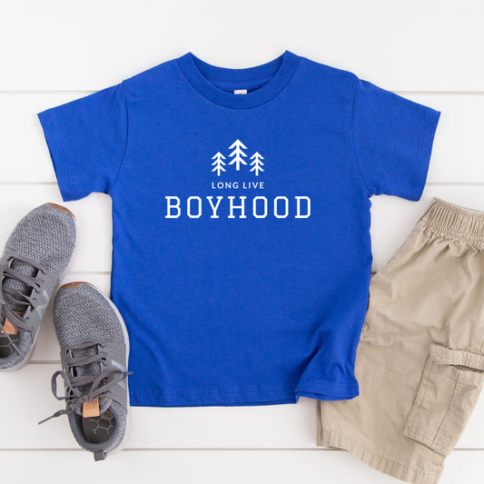 Long Live Boyhood | Toddler Graphic Short Sleeve Tee