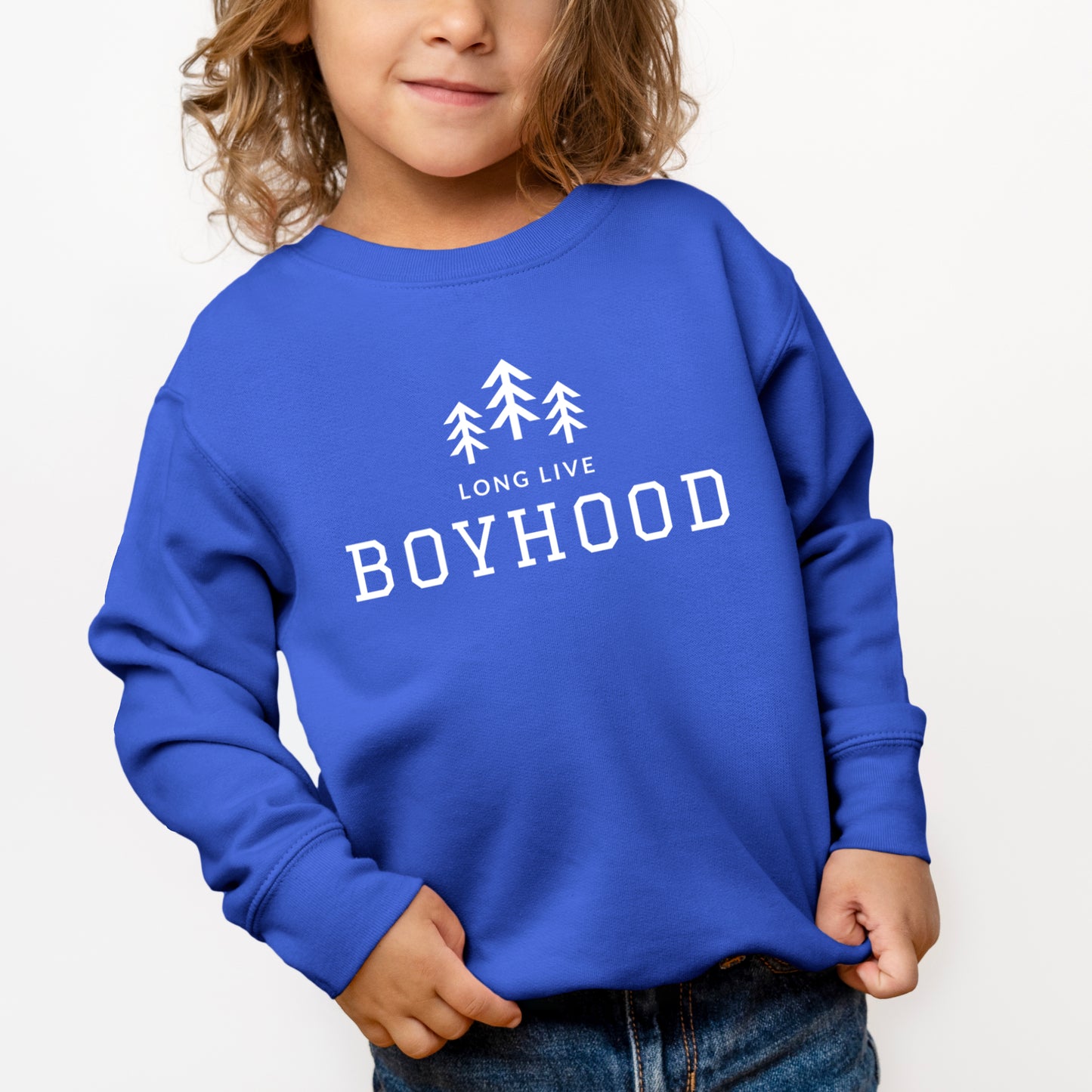 Long Live Boyhood | Toddler Graphic Sweatshirt