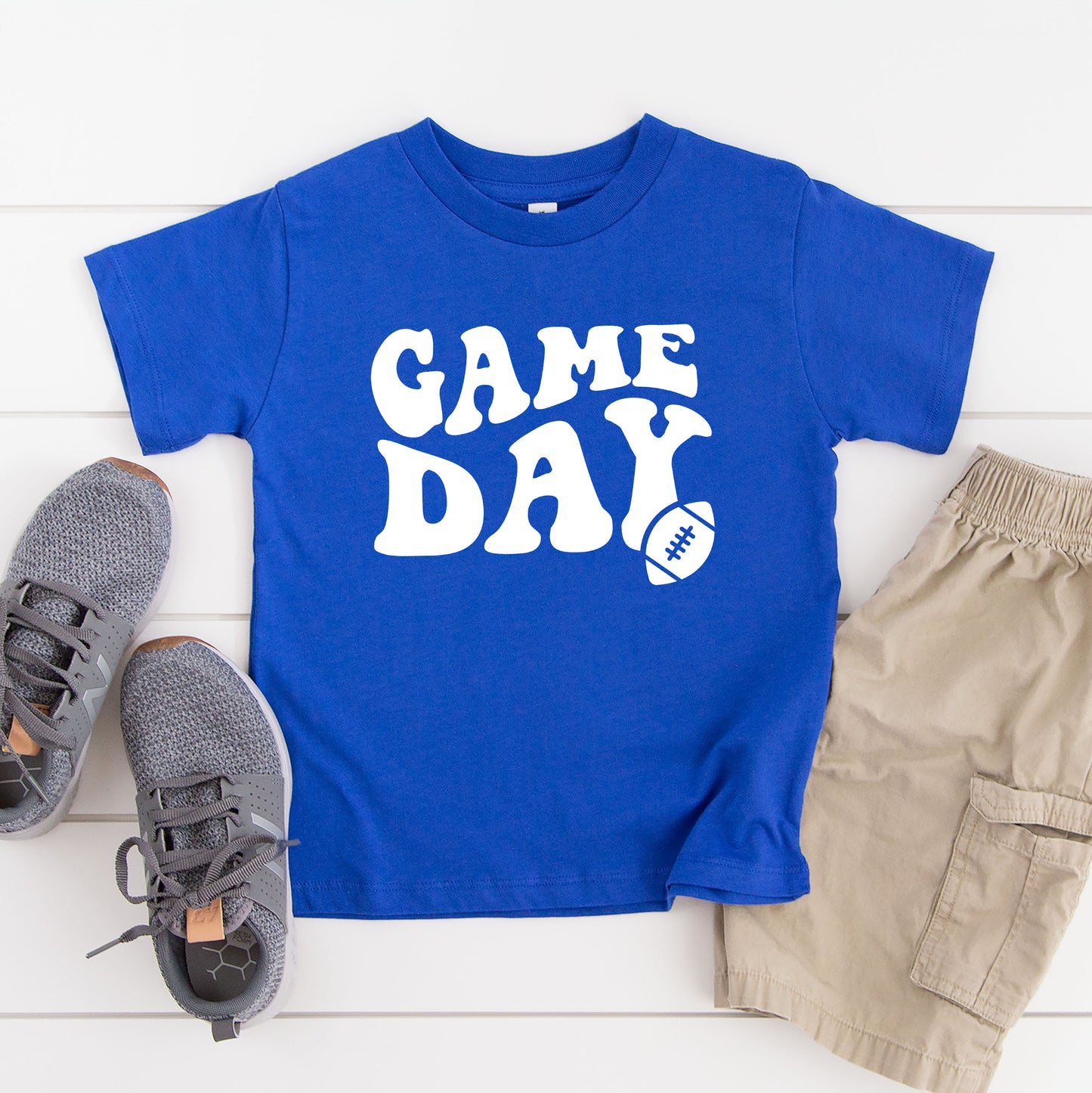 Game Day Football | Toddler Graphic Short Sleeve Tee