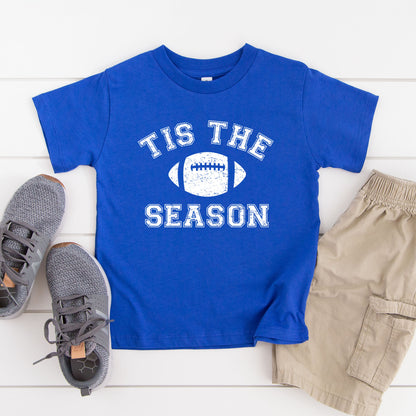 Tis The Season Football | Toddler Graphic Short Sleeve Tee