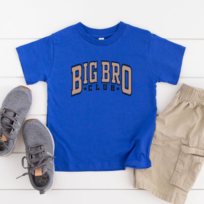 Big Bro Club Stars | Toddler Graphic Short Sleeve Tee