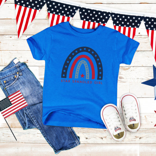 Star Spangled Girl | Youth Graphic Short Sleeve Tee