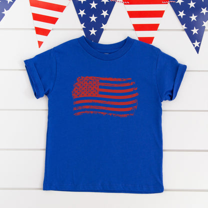 USA Flag | Youth Graphic Short Sleeve Tee