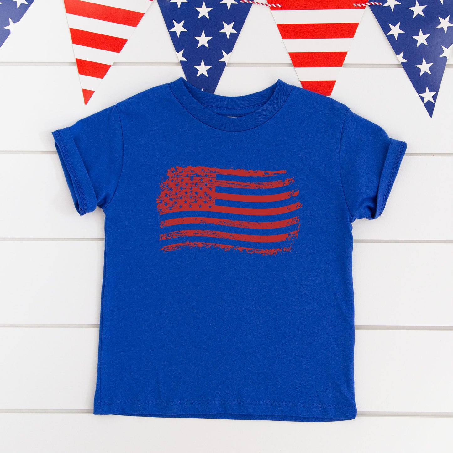 USA Flag | Toddler Graphic Short Sleeve Tee