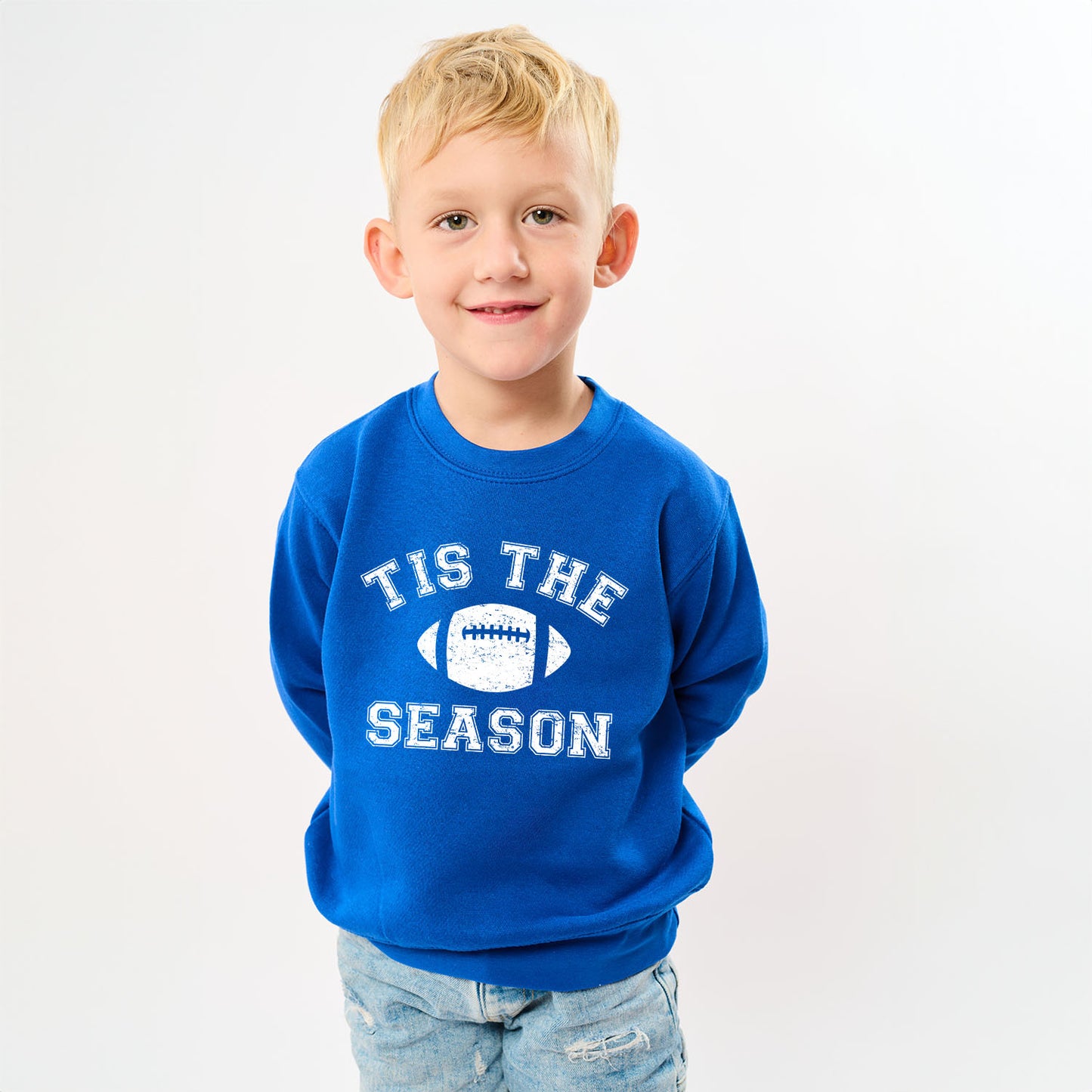 Tis The Season Football | Toddler Graphic Sweatshirt