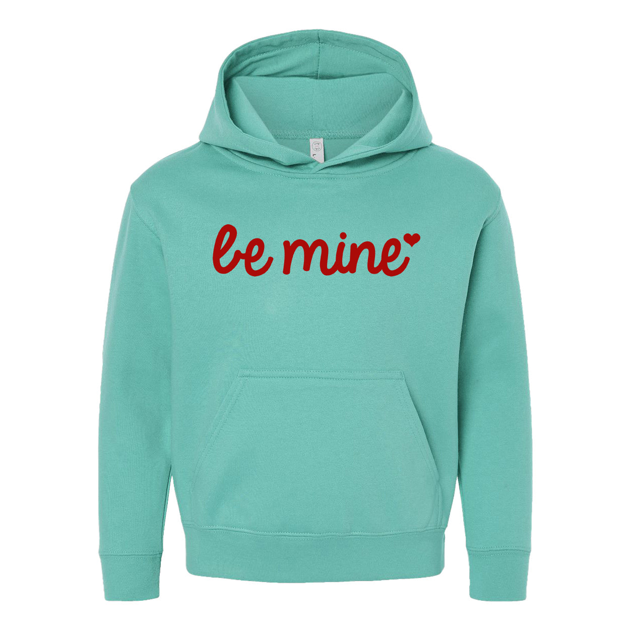 Be Mine Cursive Heart | Youth Graphic Hoodie