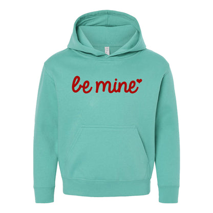 Be Mine Cursive Heart | Youth Graphic Hoodie