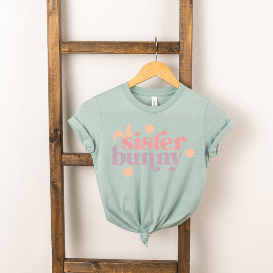 Sister Bunny | Youth Graphic Short Sleeve Tee