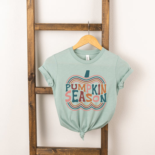 Retro Pumpkin Season | Youth Graphic Short Sleeve Tee