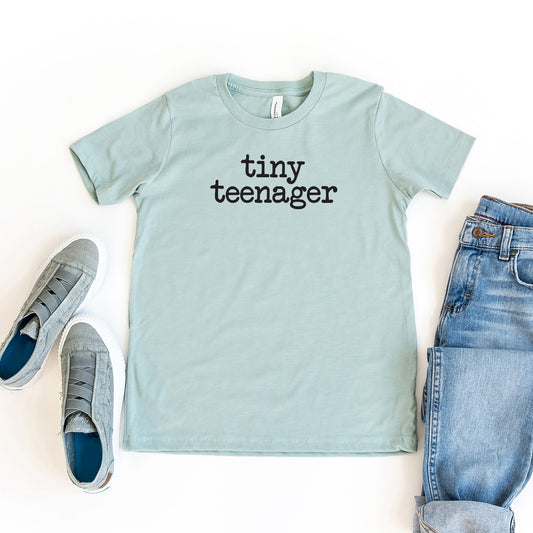 Tiny Teenager Typewriter | Youth Graphic Short Sleeve Tee