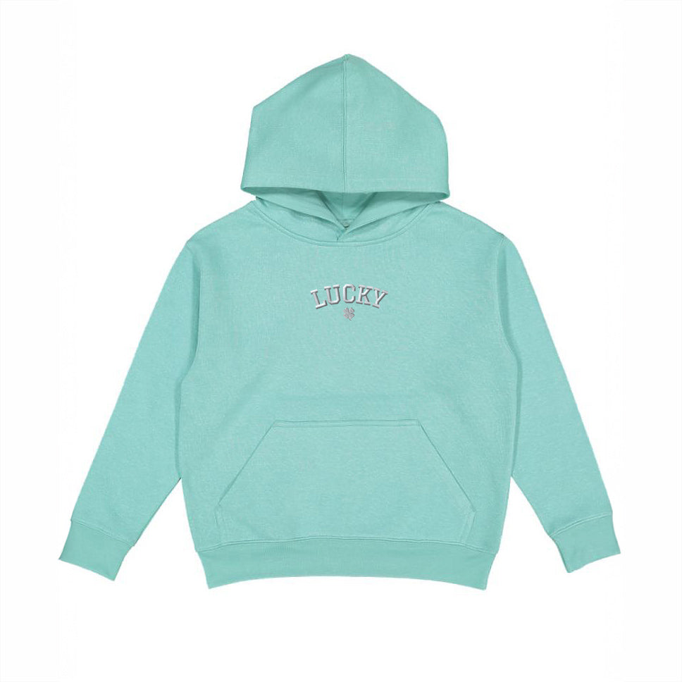 Embroidered Lucky Clover | Youth Graphic Hoodie