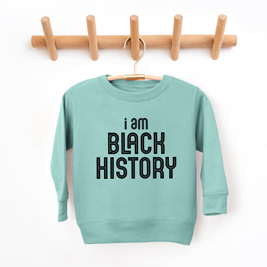 I Am Black History | Toddler Graphic Sweatshirt