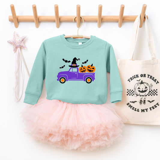 Witch Farm Truck | Toddler Graphic Sweatshirt