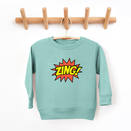 Comic Zing | Toddler Graphic Sweatshirt