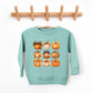 Coquette Fall Pumpkin Chart | Youth Ultra-Soft Graphic Sweatshirt