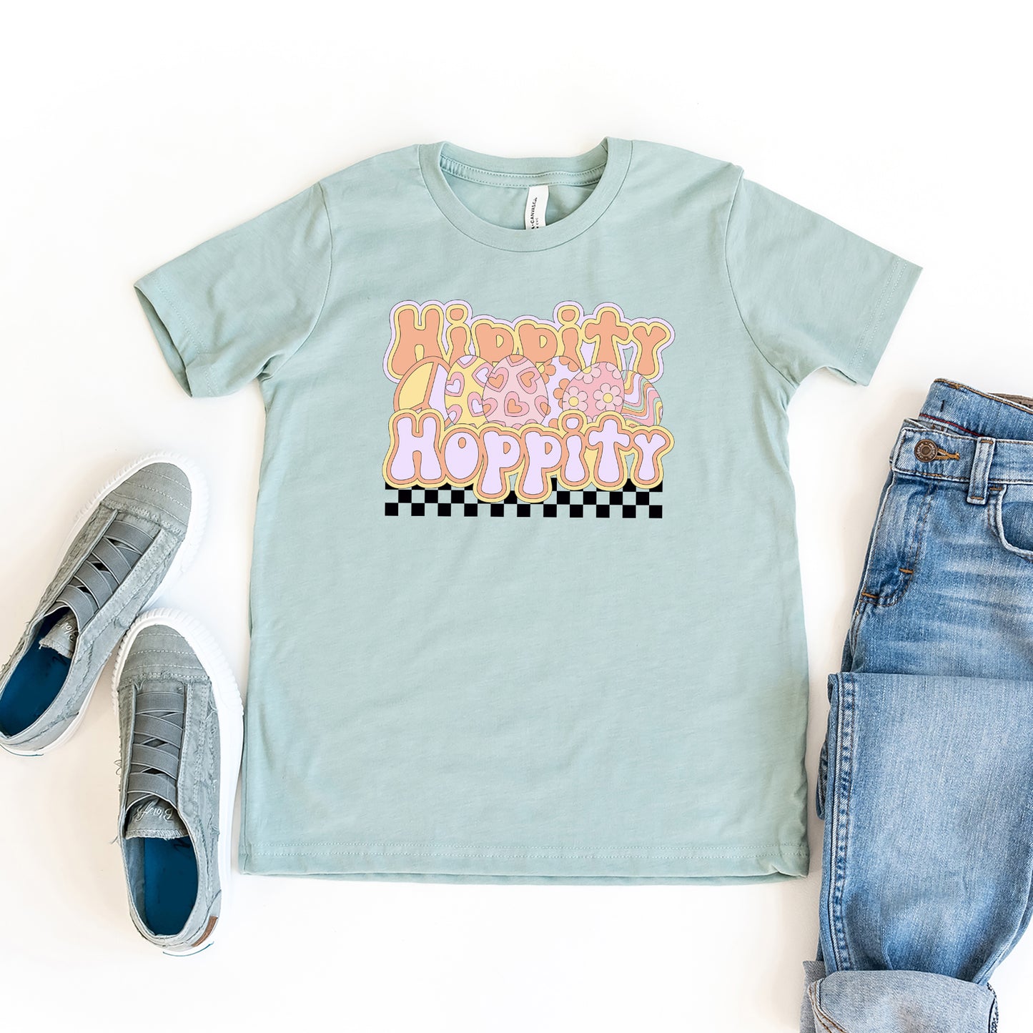 Hippity Hoppity Eggs | Youth Graphic Short Sleeve Tee